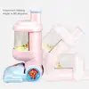 Vacuum Cleaning Toy Interesting Lightweight Waterproof Plaything Durable Vacuums Clean Toys for Home Kindergarten Red 5