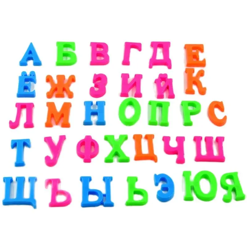 Magneti Russi Alfabeto Frigorifero Frigorifero Bacheca Bambini Lettere Magnetiche Bambini Giocattoli Educativi Educativi Per Bambini