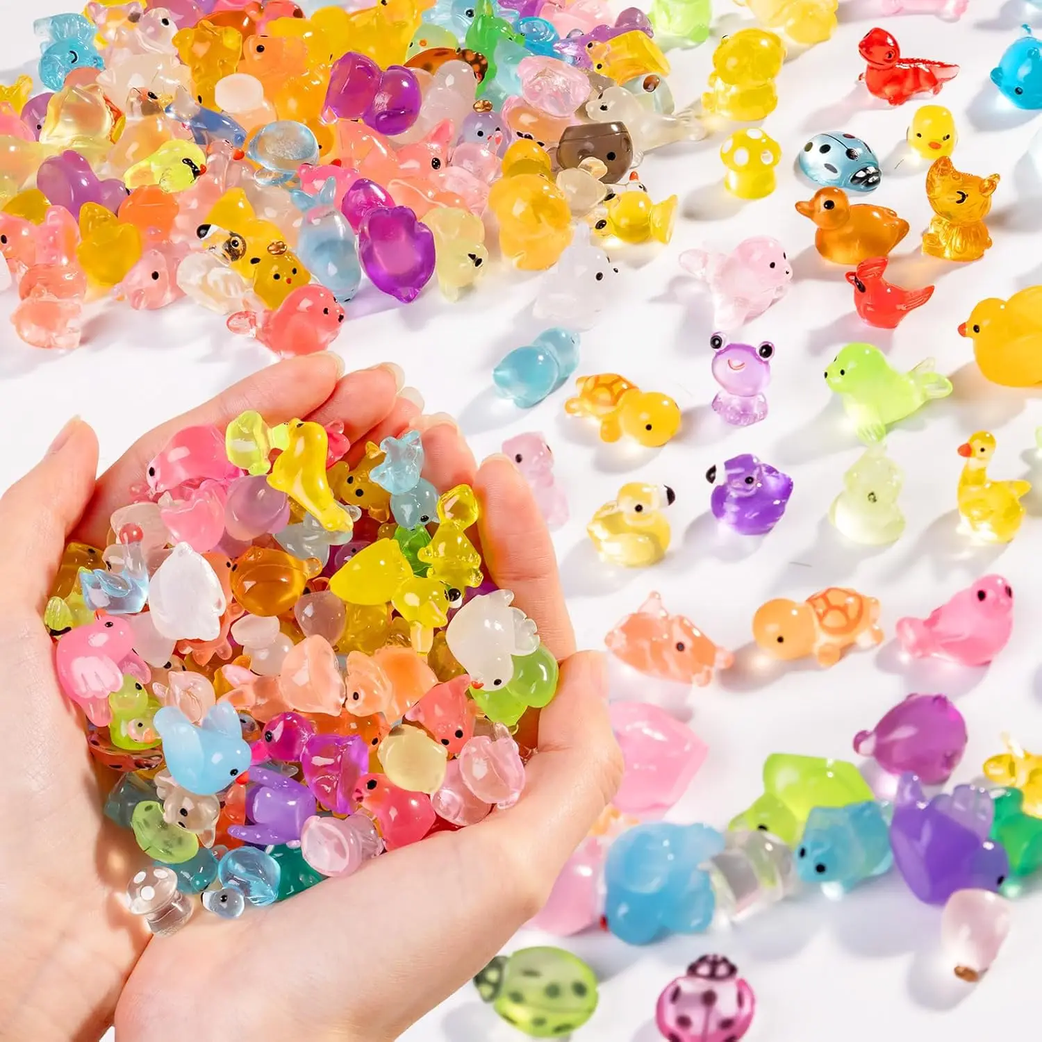 5/60 pièces, mini figurines d’animaux en résine lumineuses, qui brillent dans l’obscurité, pour aquarium, décoration de paysage aquatique, accessoire. 1 5/60 pièces, mini figurines d’animaux en résine lumineuses, qui brillent dans l’obscurité, pour aquarium, décoration de paysage aquatique, accessoire. 1