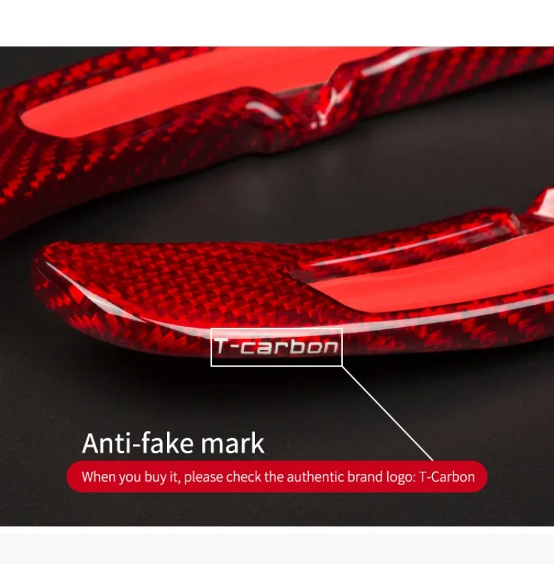 T-carbon Paddle Shift For Porsche 911 991 Boxster Cayman 718 Cayenne Macan Panamera 911 981 Carbon Fiber Paddle Shifter