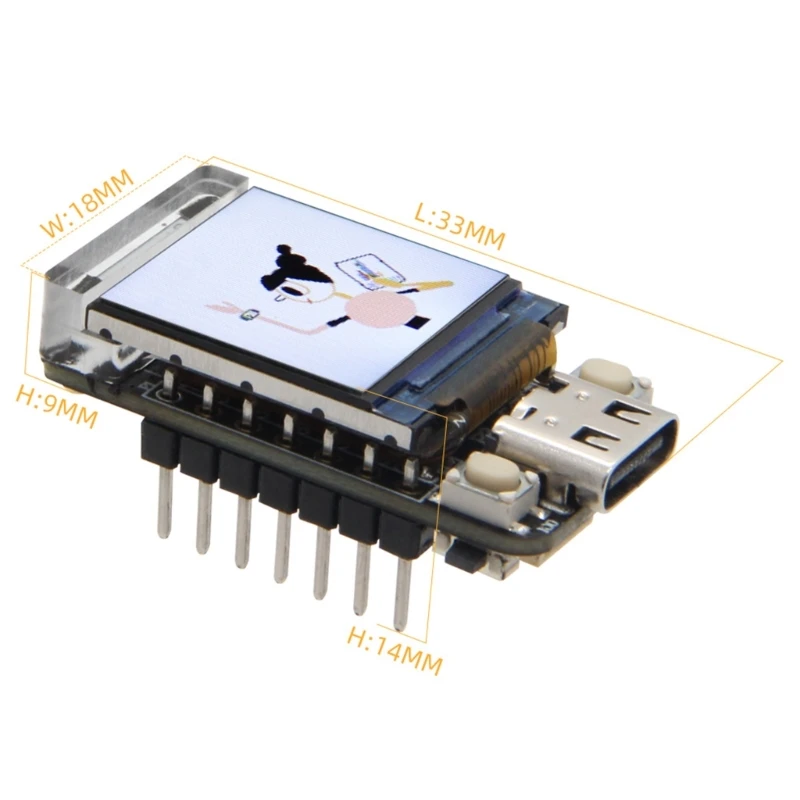 T-QT V1.1 Ǵ Pro ESP32-S3 ÷  IO04 IO00 + IO47  