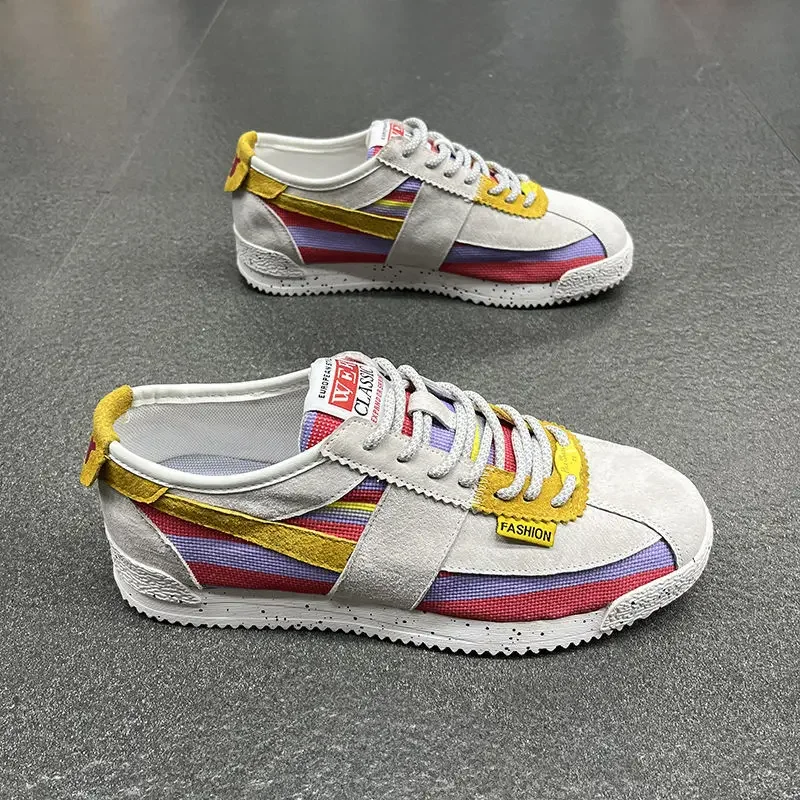 Running Sneakers Casual Shoes Sports Shoes Casual Sneakers Fashion Sneakers Trendy Men's Sneakers Comfortable Casual Running Shoes Men Breathable Male Canvas Zapatillas Informales