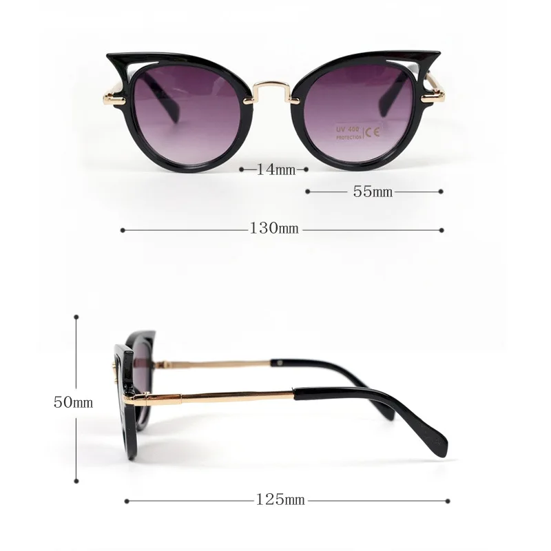 Kids Sunglasses Girls Brand Cat Eye Children Glasses Boys UV400 Lens Baby Sun Glasses Cute Eyewear Shades Goggles Fashion Gafas
