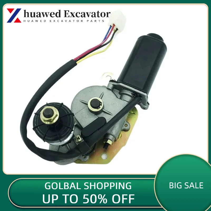 

Мотор дворника в сборе для Sumitomo Sh120a1/A2200/300a1a2, аксессуары для экскаватора