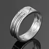 Men Ring Simple Gift Male Engagement Wedding Ring Fashion Jewelry for Banquet Rings for Men Jewelry Men's Ring 3