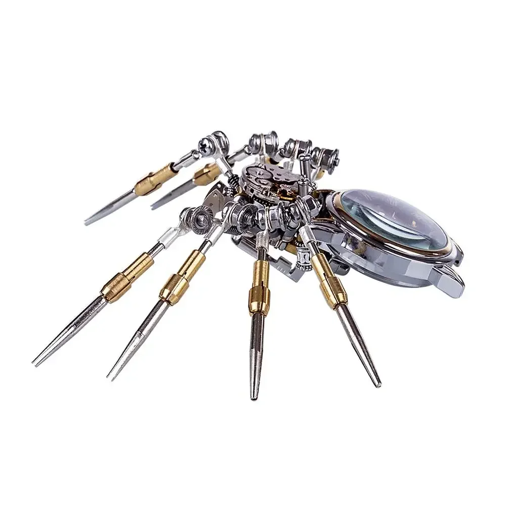 

Набор для сборки своими руками, металлические механические часы, модель украшения, Декор для дома и офиса, творческие рождественские подарки 2024