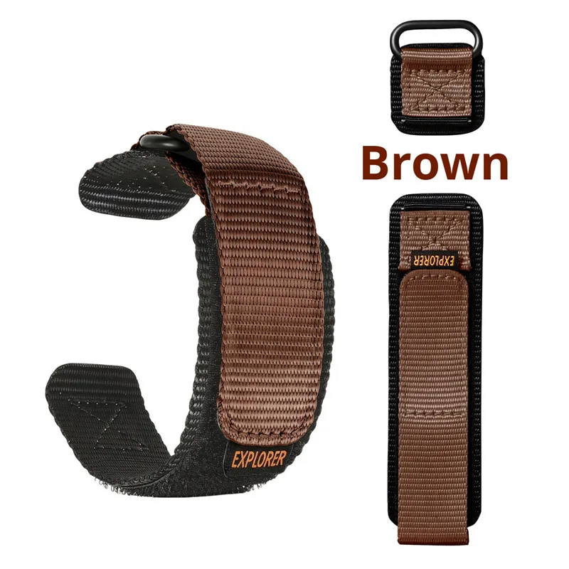 Versatile Nylon Weave Waterproof Outdoor Sport Watchband Strap