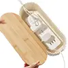 Cable Storage Organizer Wire Storage Cable Holder Outlet Hider Cord Organizer Extension Hiders Concealer Tidy Desktop Management 2