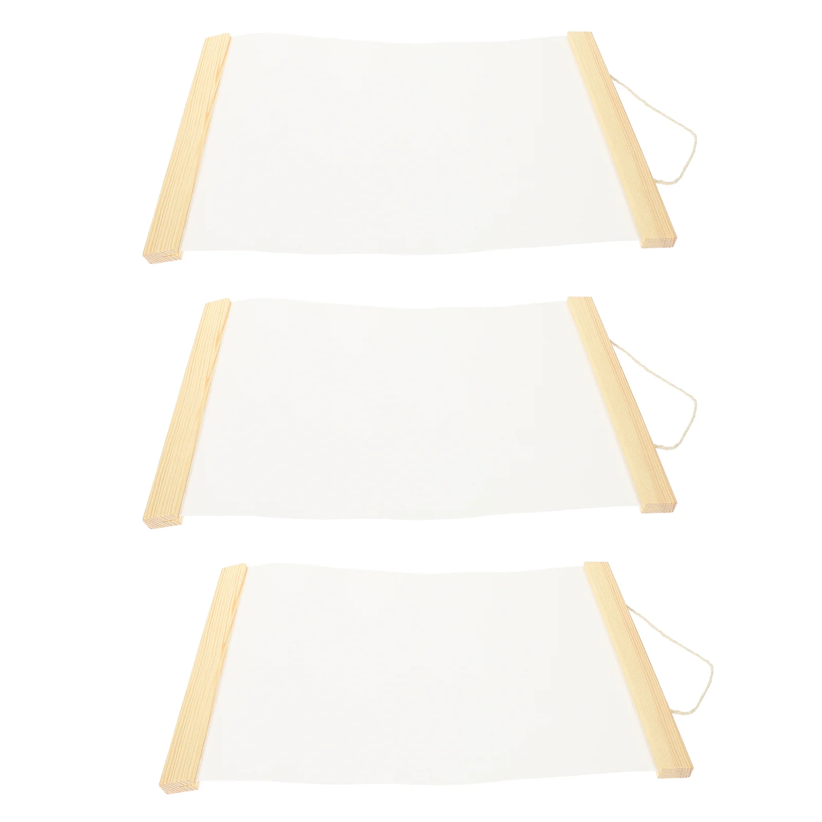 

Favomoto White Canvas Panels with Wooden Frames for DIY Painting and Art Accessory