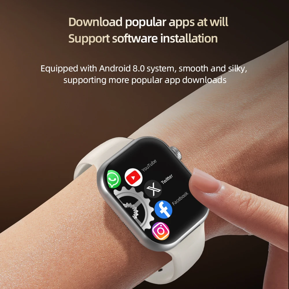 VP39 New Android 12.0 Smartwatch 4G 5G Full Netcom 2.29inch Rotary Camera App Store Video Calling GPS NFC 5G-WIFI Smart Watch 5