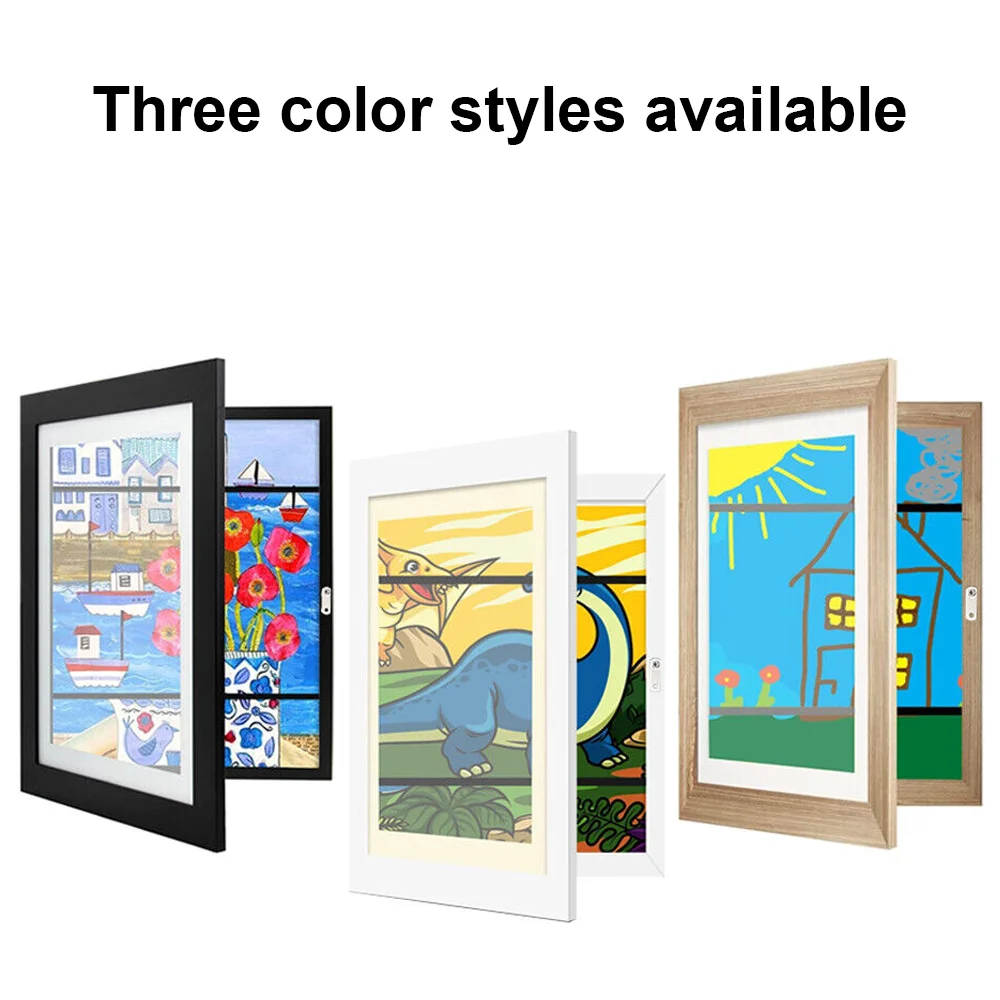 1/2PCS A4 Art Display Frame Kids Frames Photo Picture Crafts Drawing Storage Gifts