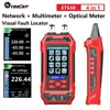 TOOLTOP ET638 Multifunctional Network Cable Tester 60000 Counts Multimeter Optical Power Meter 10W Vistal Fault Locator 4 in 1 1