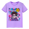 Влад Бумага А4 boy girl Summer 100%Cotton Short T-shirt y2k one piece Kawaii Merch A4 Lamba Tops Anime Tees kids clothes 4