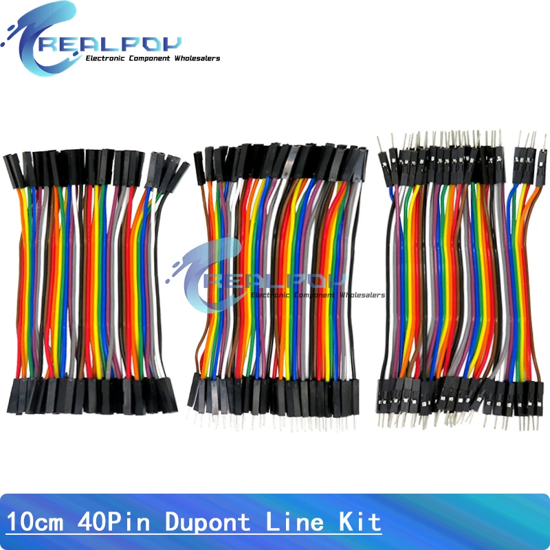 Versatile Dupont Jumper Wire Cable Set - Multi-Length Options