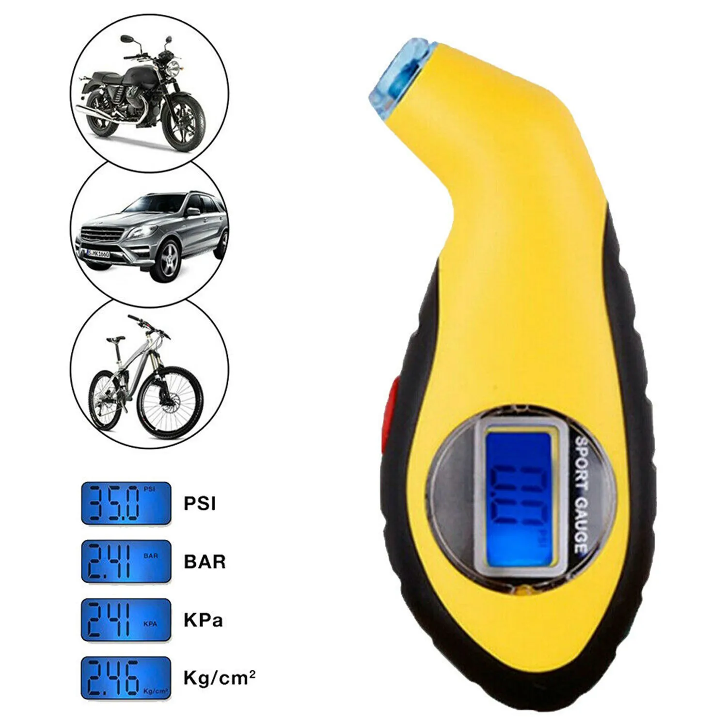 Mini Digital Tire Pressure Gauge 6