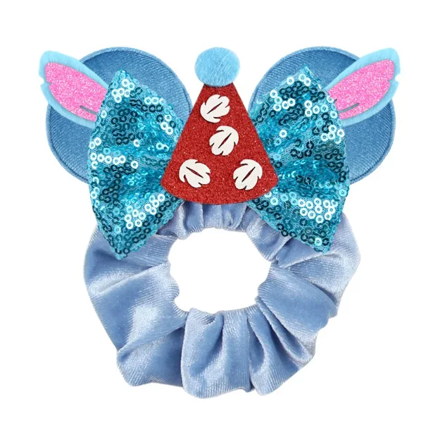 Neue Niedliche Mausohren-Kopfbedeckung mit Haarschleife, Festival-Pailletten, 4-Zoll-Schleife, Elastisches Stirnband für Mädchen, Party-DIY-Haaraccessoires, Geschenk – Detail 16