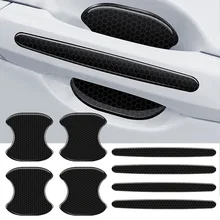 자동차 도어 보호 가드 스트립, 도어 핸들 보호 스티커, BMW E60 F10 F30 액세서리용 도어 보울 필름 범용 랩