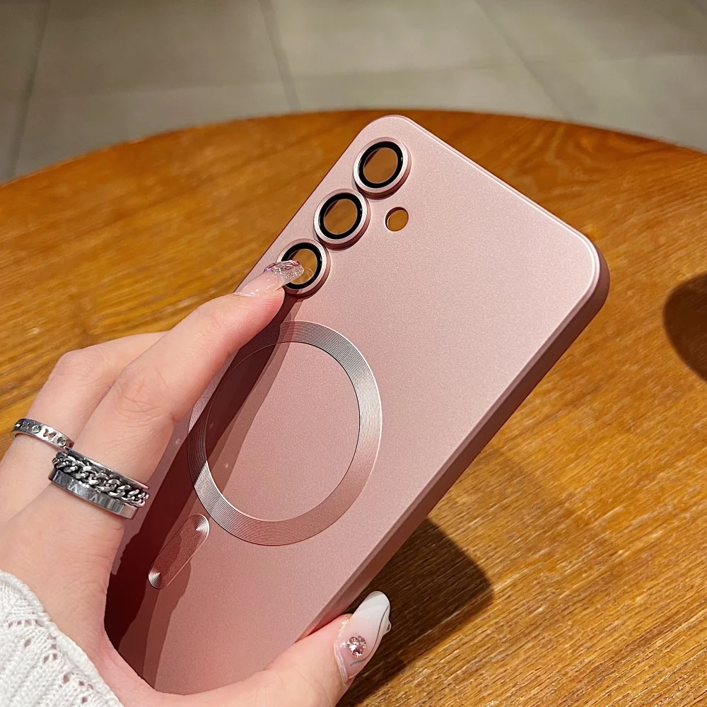 Luxury Matte Magnetic Phone Case - Soft Protective Cover