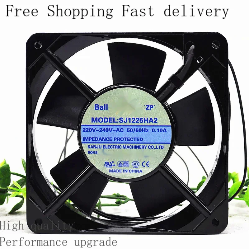 

SJ1225HA2 220V 0.10A 1225 12CM MotorCooling Fan Brushless Motor Case Fan Blower Fan Humidifier FanInduction