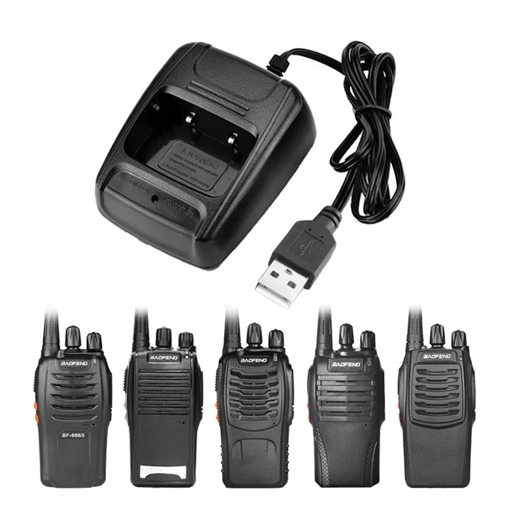 Walkie Talkie Charger Baofeng BF-888S USB Charger For 666S 777s 888s