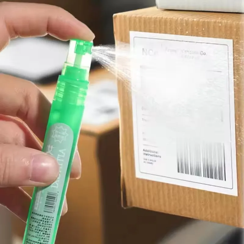 개인 정보 보호 스프레이 펜 감열지 수정기 데이터 보호 개인 정보 보호 수정액 휴대용 익스프레스 도구