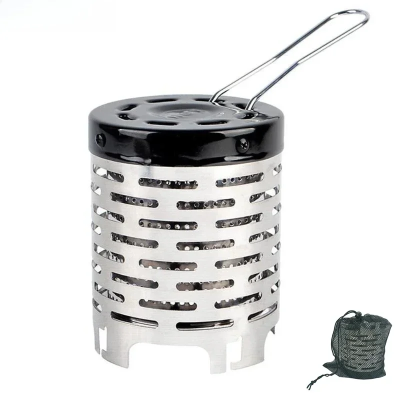 Mini Gas Heater Stove Wear-resistant Portable Steel Warmer Outdoor Camping
