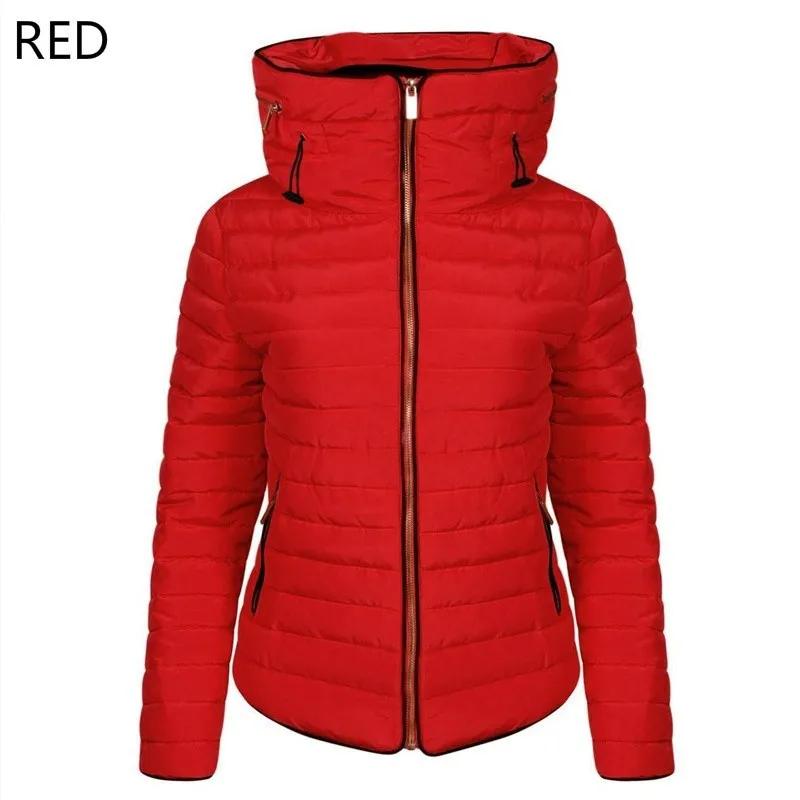 black puffer coat 2022 Women's Fashion Winter Warm coat Extra thick jacket Women's quilted hat quilted coat rab coat womens