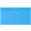 Silicon Insulation Pad Heat-Resistant Repair Work Mat 70*40CM Work Pad Soldering Mat for Electronic Phone Laptop Watch Repair 3