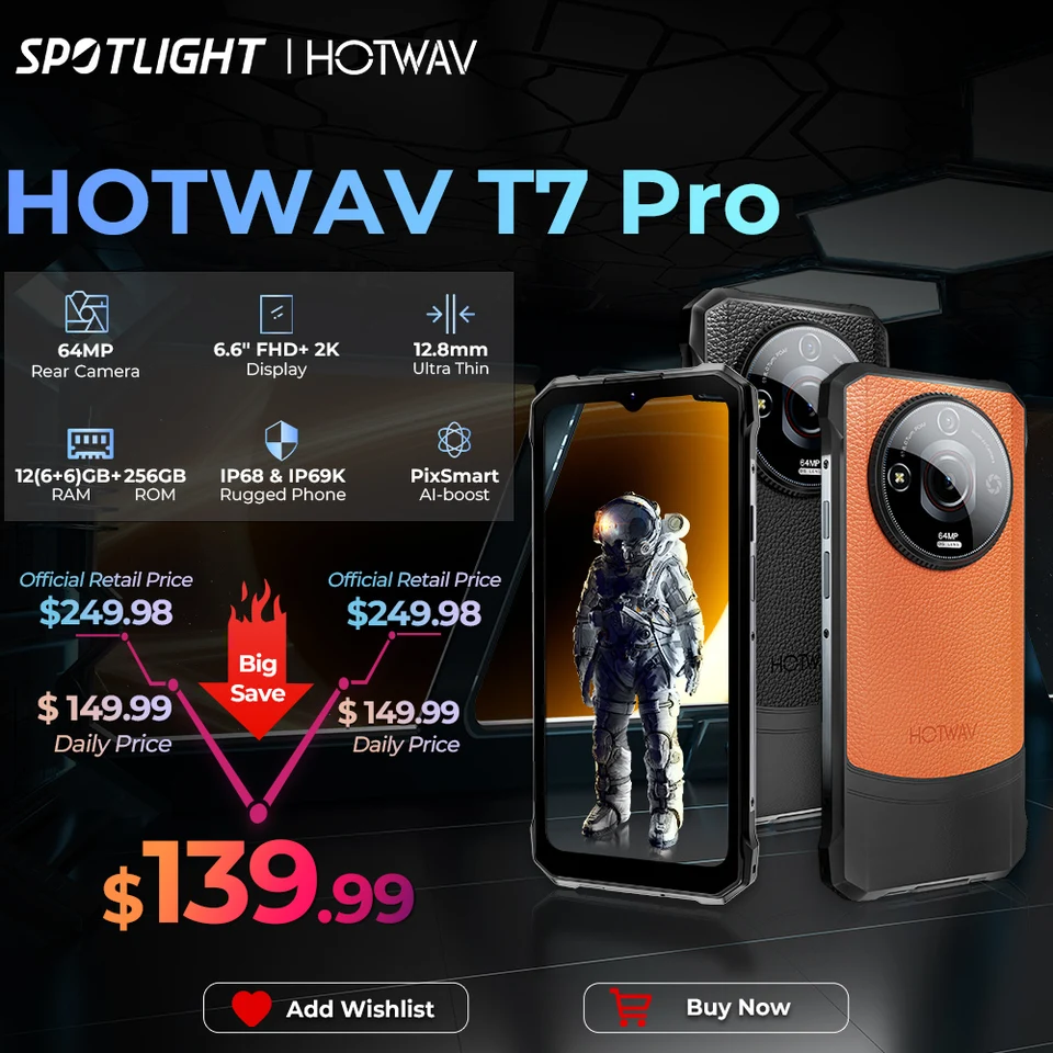 スマートフォン本体 HOTWAV T7 Pro HOTWAV T7 Pro Rugged Phone
