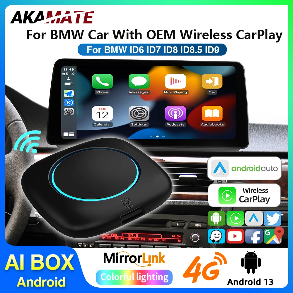 Wireless CarPlay for BMW ID6 ID7 ID8 ID9 OEM Wireless CarPlay