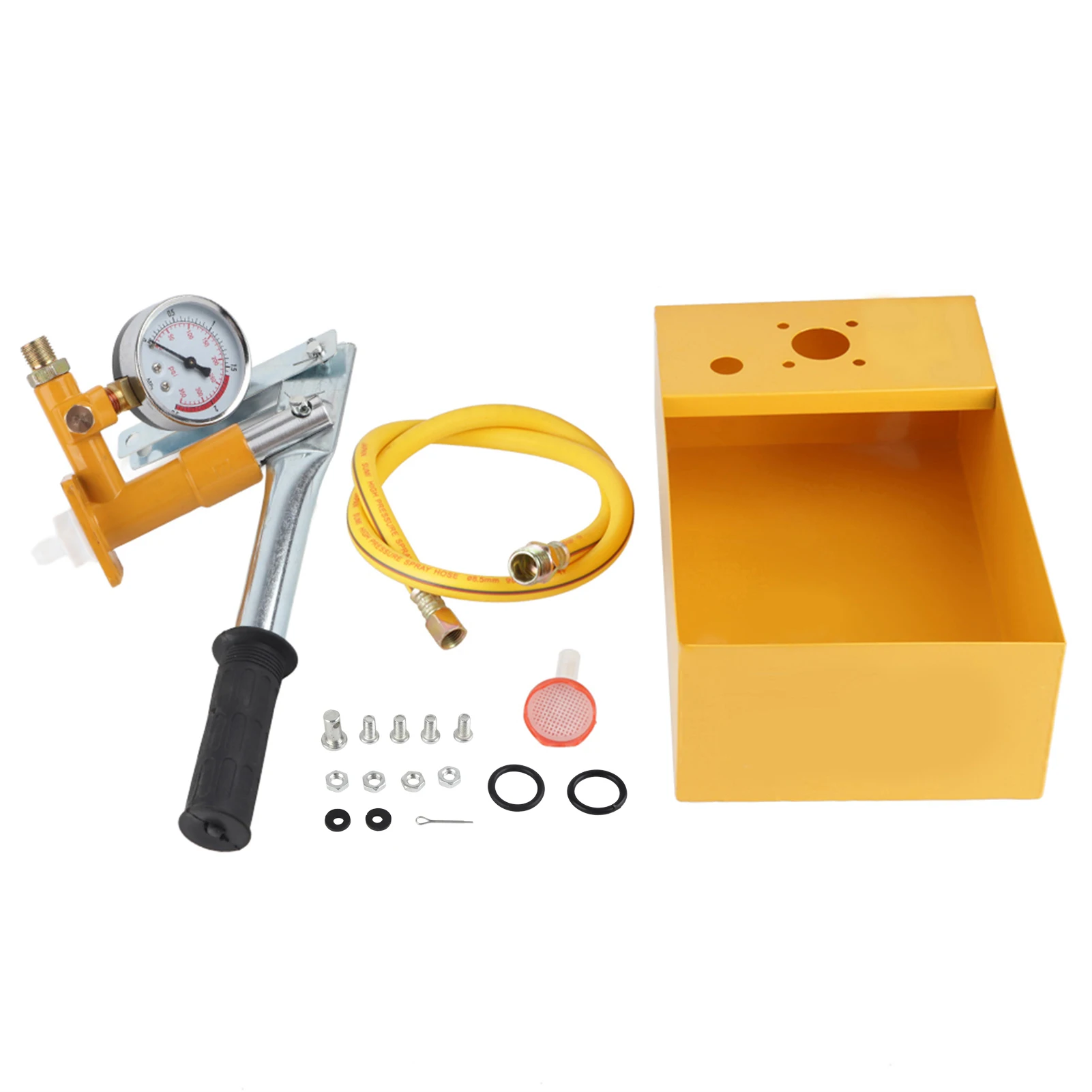 Manual pressure test pump 2.5Mpa 25KG Manual Hydraulic Water Pressure Test Pump Pipeline Tester Tool Pipeline Pressure Test tool manual pressure test pump