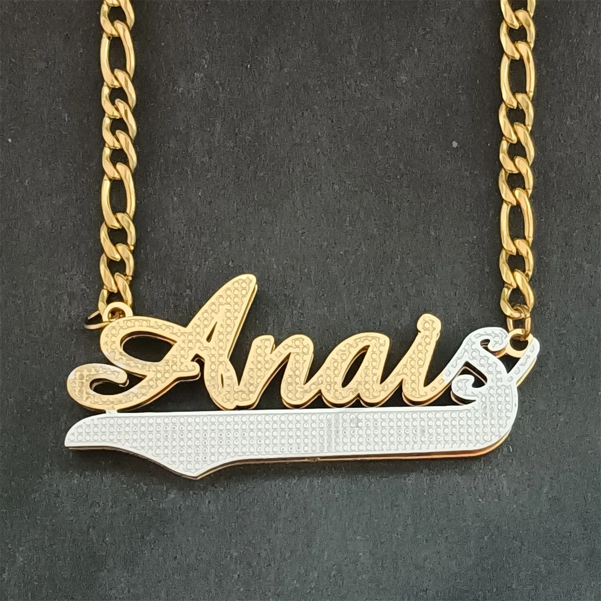 VishowCo Custom Name Necklace Stainless 
