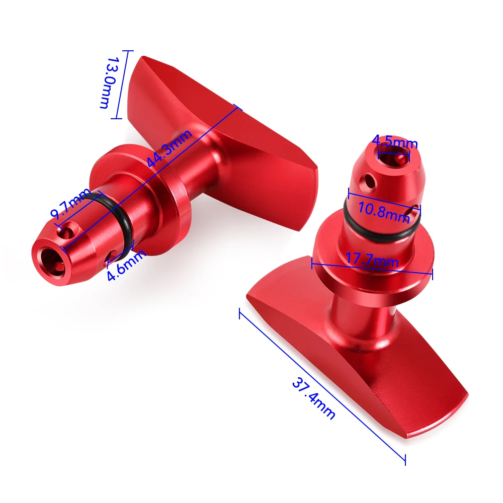 Car Oil Dipstick Pull Handle Aluminum Billet Auto Replacement Modification Decoration