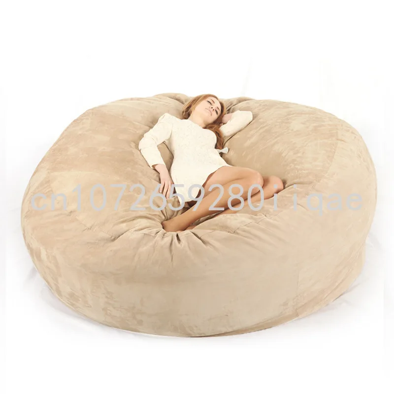 

Giant Bean Bag Bed Memory Foam Big beanbag Cozy living room sofas chairs 7ft 6ft 5ft oversize bean bag chair sofa bed