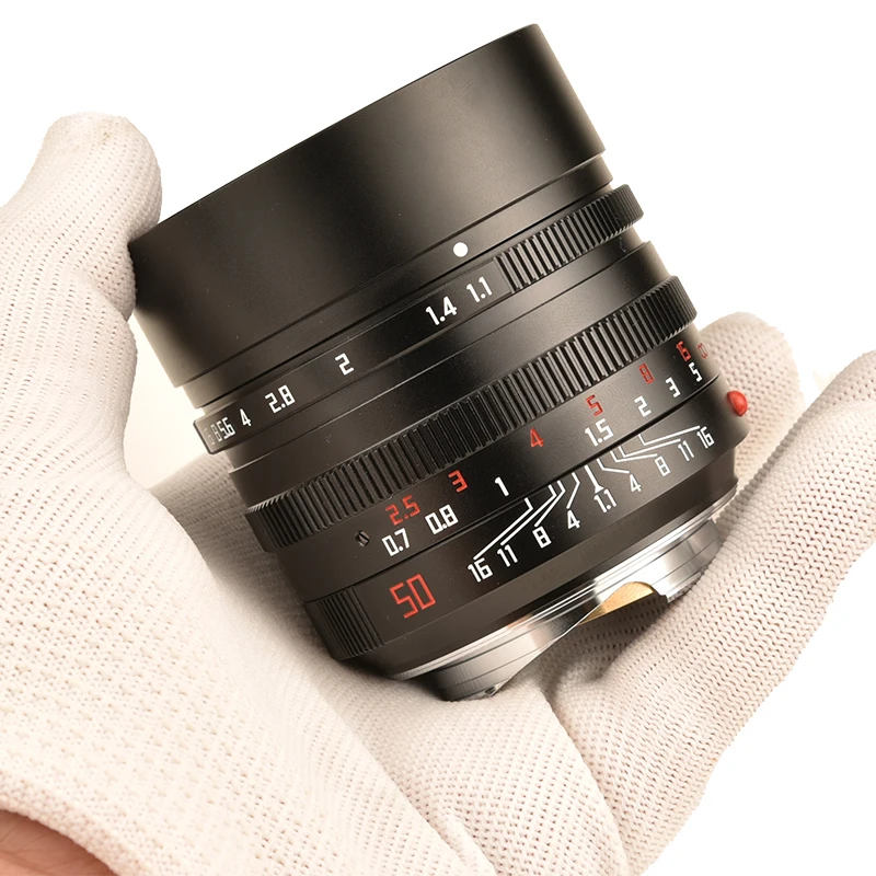 VLOGMAGIC 50mm F1.1 大口径マニュアルフォーカス固定ライカ M