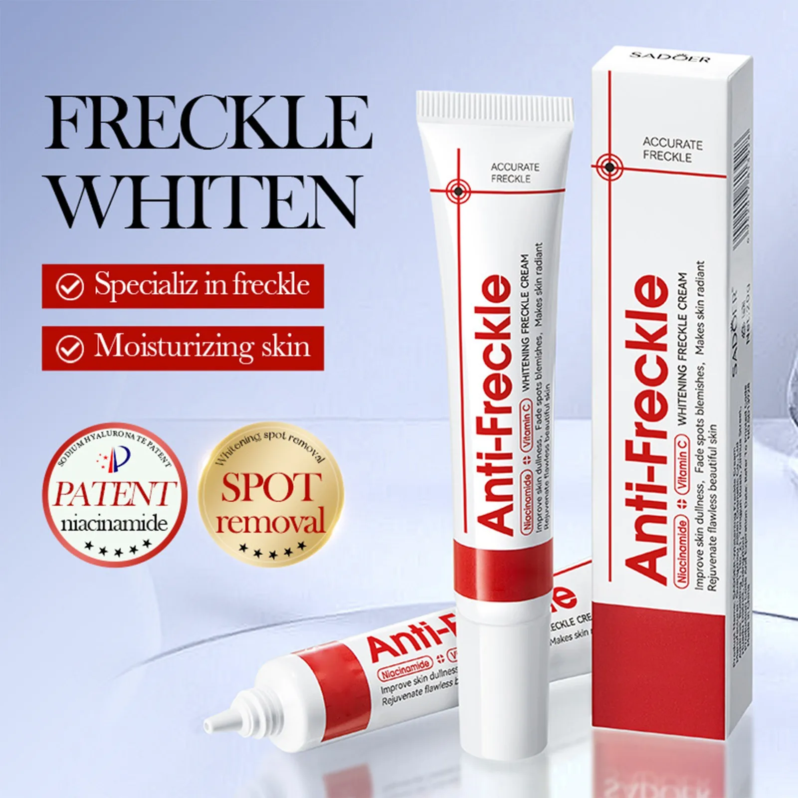 1-5PCS Facial Freckles Cream Whitening Cream Facial Pigmentation Removal Cream, Moisturizing To Remove Melasma And Dark Spots