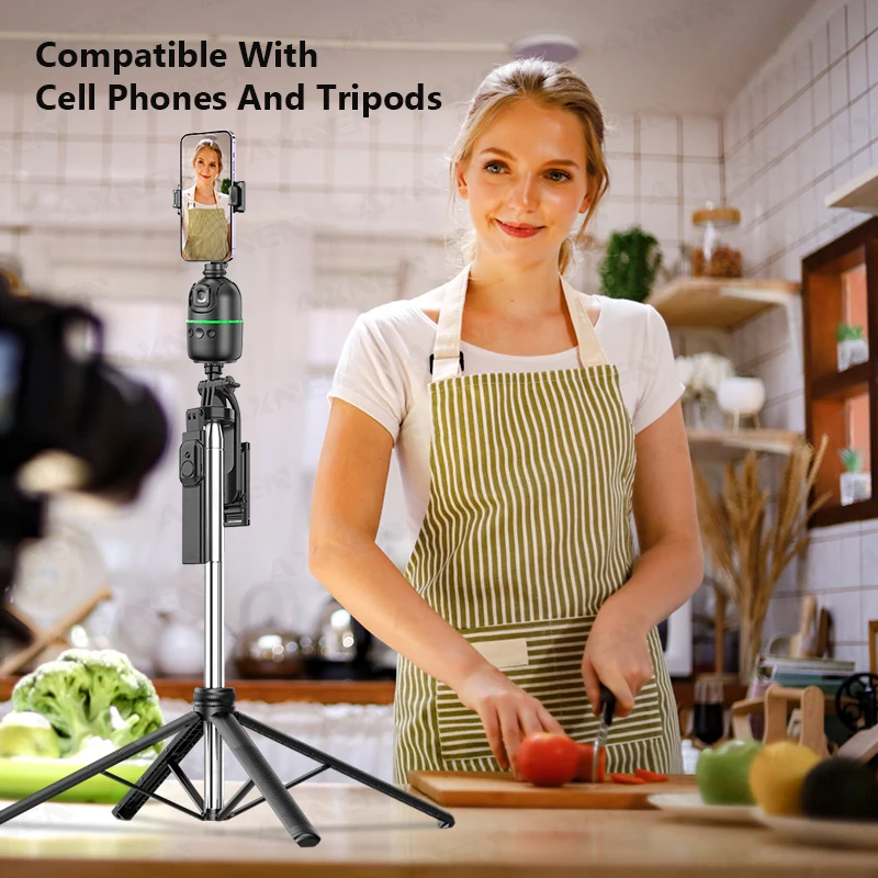 Camera Stand Phone Holder For Cooking Microphone Phone Stand For - Main Image