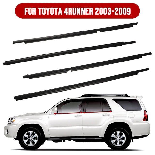 Compatible With Corolla 2003 2004 2005 2006 2007 2008 カーウィンドウウェザース 車のドアの 自動車用ウィンドウシール Compatible With For Corolla 2003 2004 2005 2006 2007