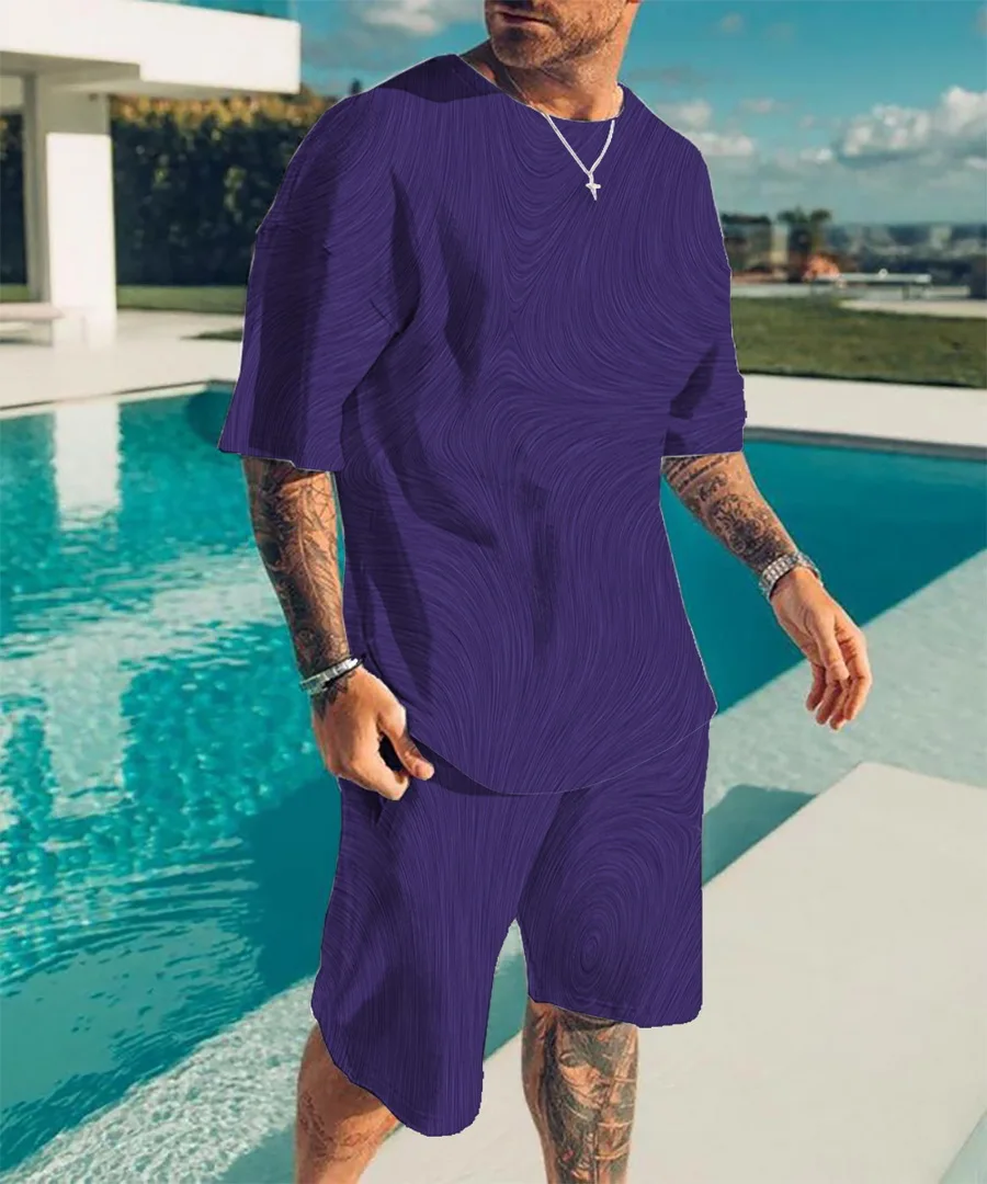 Summer Streetwear Men's Suits Sportswear Men's Oversized Clothes 3D Printed T-Shirts Shorts Sportswear