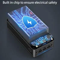 100000MAH power bank large capacity mobile power supply universal 5V fast charging， USB interface, Apple, Android, Huawei phones - Image 6