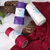 1Pc 50g Sequin Lace Yarn For Hand Knitting Shiny Metallic Crochet Yarn Knit line for sweater scarf hat Crocheting Threads 3