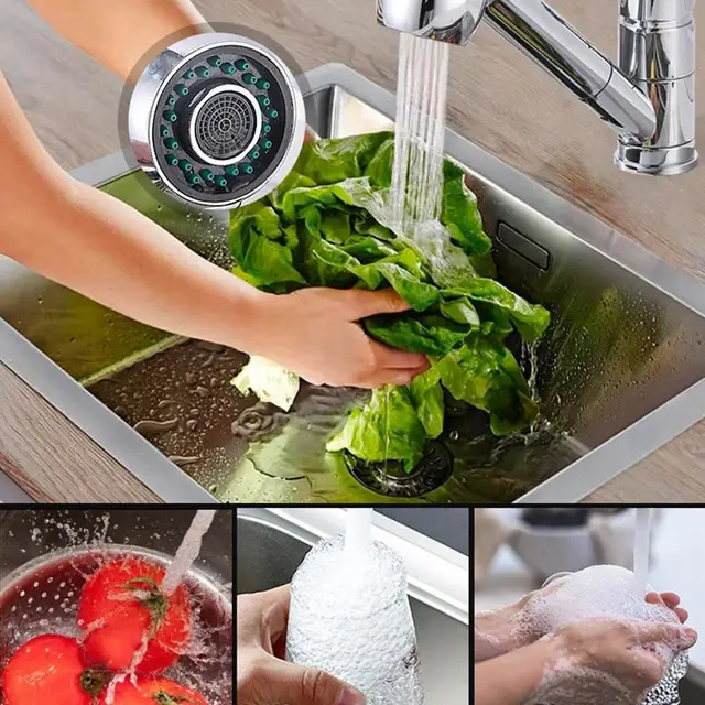 Grifo mezclador de cocina de repuesto, cabezal de ducha extraíble,  accesorios de cocina, novedad de 2023 - AliExpress