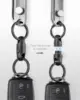 Titanium Magnetic Key Holder,black,Quick Release Keychain, Detachable Magnetic Keychain, Safely Lock System-360 ° Rotatablblack 5