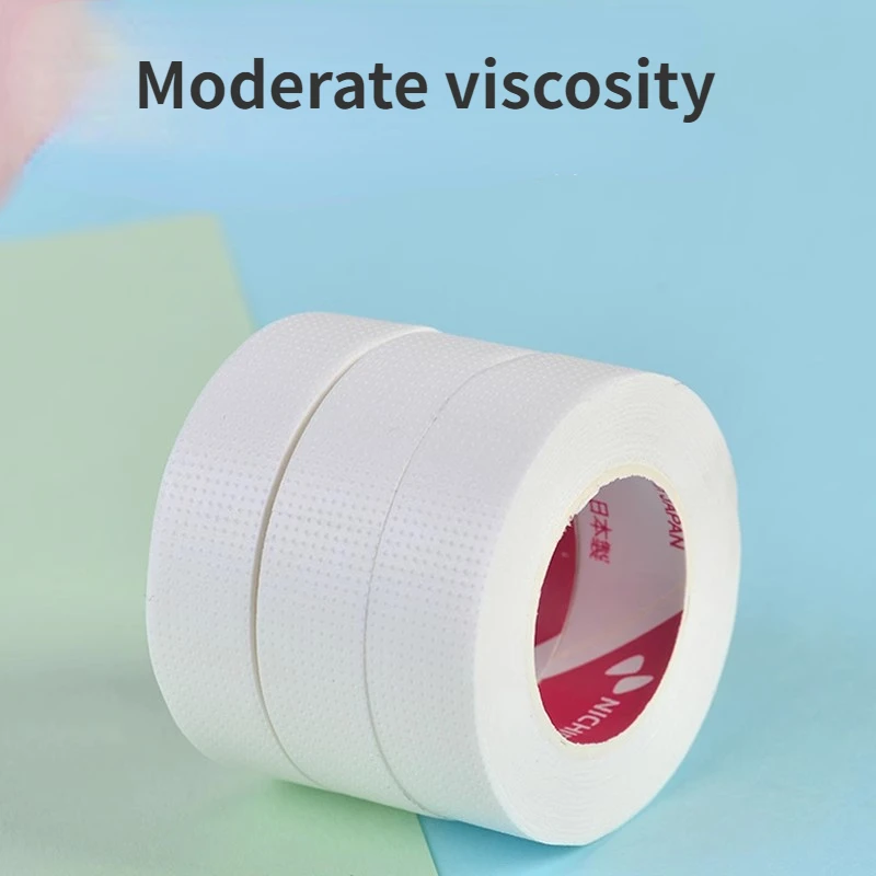 Eyelash Extension Tape Eyelash Accessories Eyelash Extension Supplies Eyelash Extension Lint Breathable Cloth Adhesive Tape Medical Paper Tape For False Lashes Patch Makeup Tools