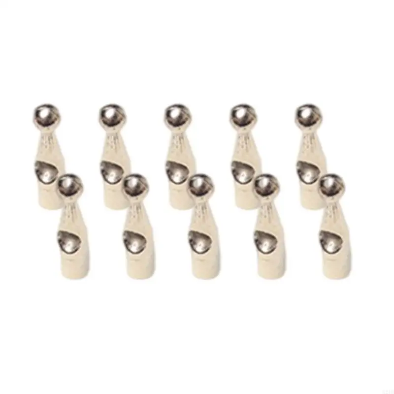 E21B 10pcs Metal End Beads For 4mm Umbrella Crafting Umbrella Cover Parts