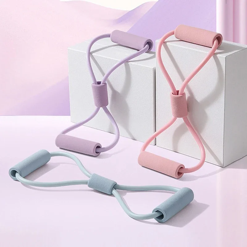 Resistance Bands Yoga Fitness Accessories Rubber Pull Rope Training Exercise Gym Equipment Women Neck Exercise Stretch