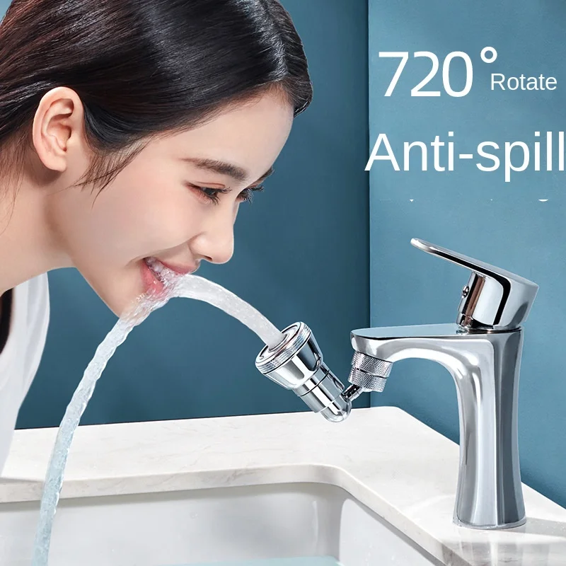 

Extender Universal Joint Water Nozzle Dual-mode Water Outlet Bubbler Bathroom Washstand Splash Head Water Nozzle