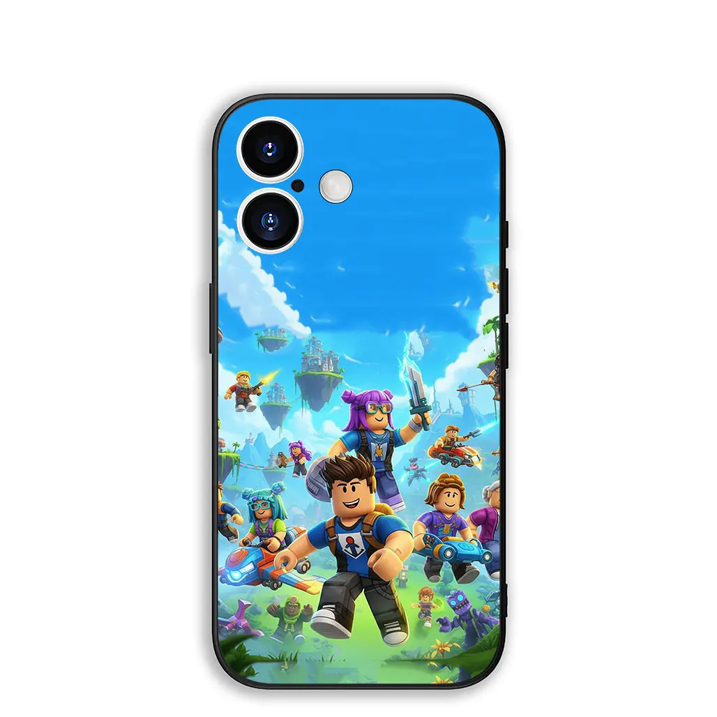 Cartoon R-Robloxs Wallpaper Phone Case Cover