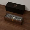 Solid Wood Watch Storage Box Luxurious Organizer for Displaying Watches High-End Wooden Watch Case for Collectors 5