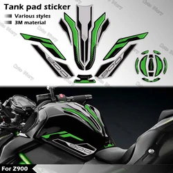 Z900 Fuel Tank Sticker Oil Gas Cap 3D Decal Cover Protector Waterproof For KAWASAKI Z900 Z 900 2022 2023 2024